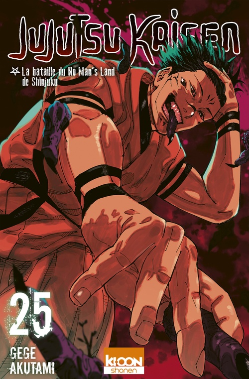 Couverture ebook de Jujutsu Kaisen T25, de Gege Akutami