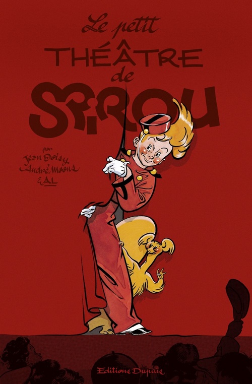 Couverture ebook de Le petit théâtre de Spirou, de Collectif, Jean Doisy
