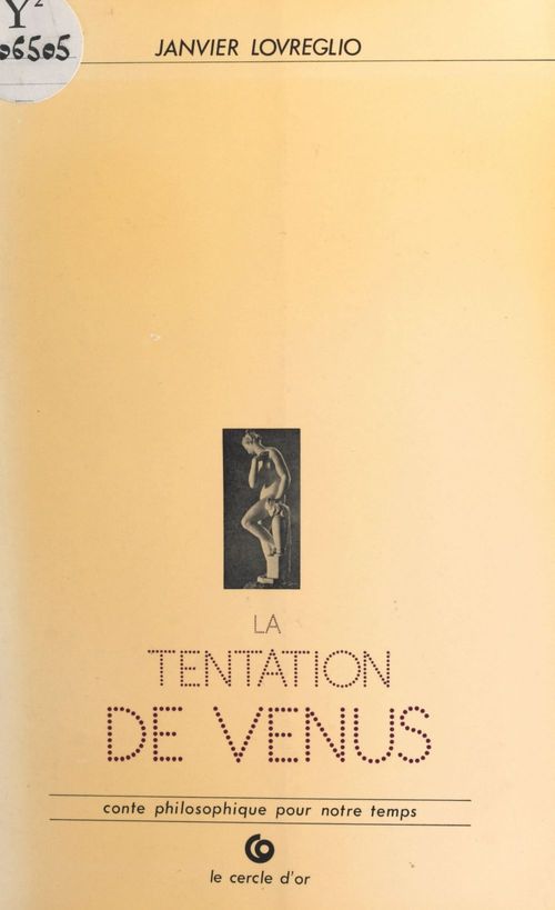 ebook cover of La Tentation de Vénus : conte philosophique, by Janvier Lovreglio
