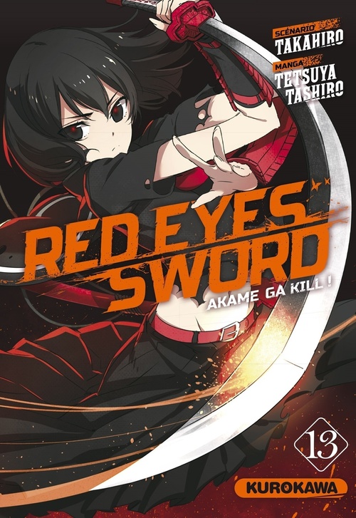 ebook cover of Red Eyes Sword  Akame Ga Kill ! - T13, by Takahiro, Tetsuya Tashiro