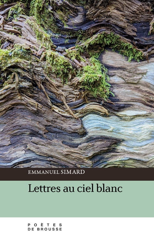 ebook cover of Lettres au ciel blanc, by Emmanuel Simard