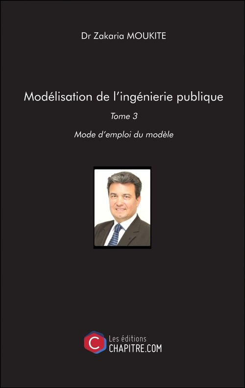 Couverture ebook de Modélisation de l'ingénierie publique, de Zakaria Moukite