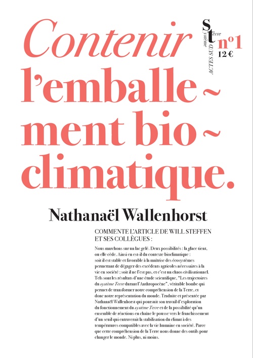 Couverture ebook de Contenir l'emballement bioclimatique, de Nathanaël Wallenhorst