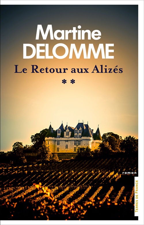 Couverture ebook de Retour aux alizés, de Martine Delomme
