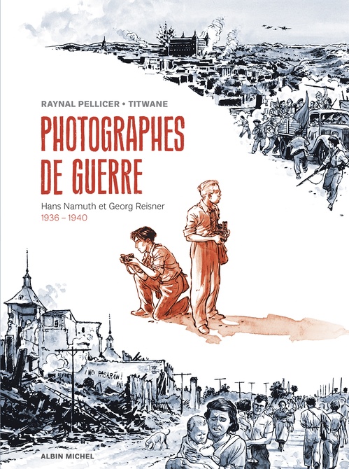 Couverture ebook de Photographes de guerre, de
