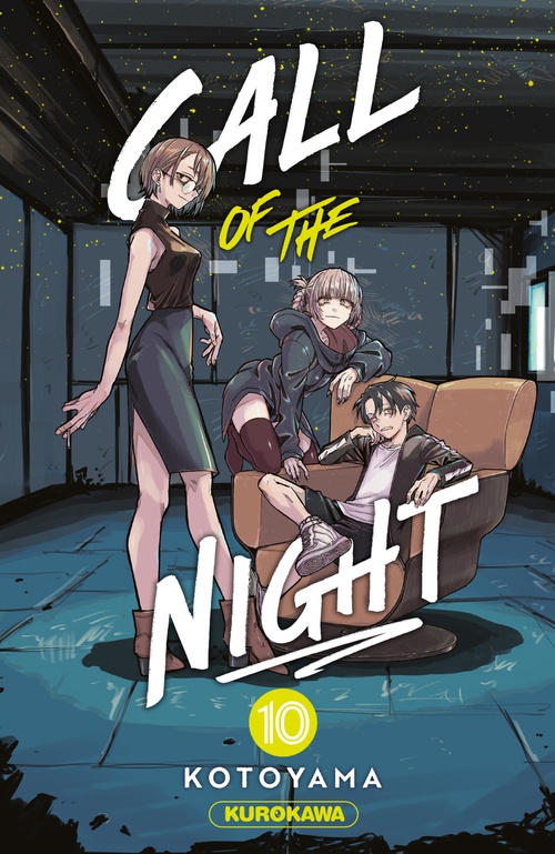 Couverture ebook de Call of the night - Tome 10, de Kotoyama