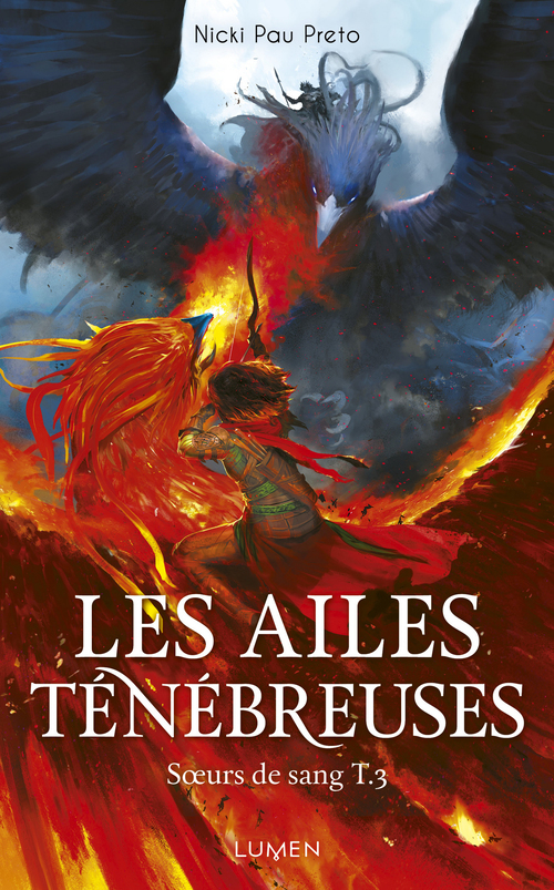 ebook cover of Soeurs de sang - tome 3 Les Ailes ténébreuses, by Nicki Pau Preto