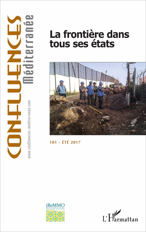 Couverture ebook de La frontière dans tous ses états, de Confluences méditerranée