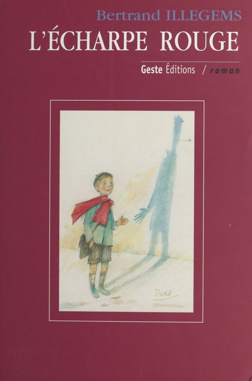 Couverture ebook de L'Écharpe rouge, de Bertrand Illegems