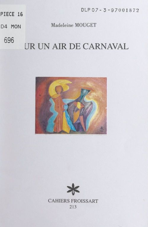 Couverture ebook de Sur un air de carnaval, de Madeleine Mouget