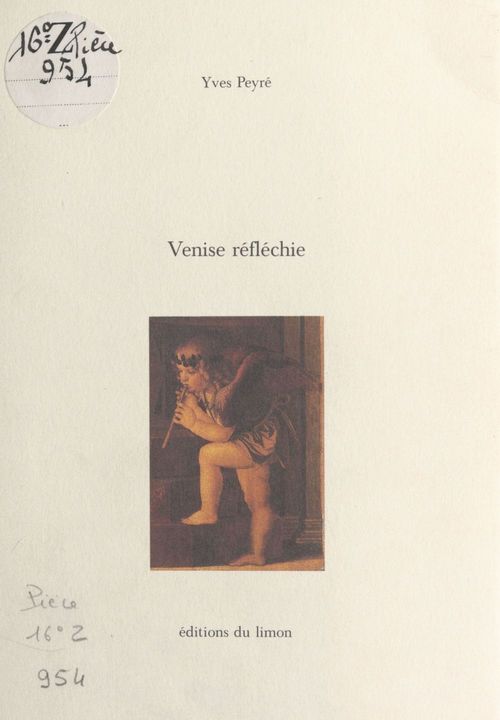 Couverture ebook de Venise réfléchie, de Yves Peyre