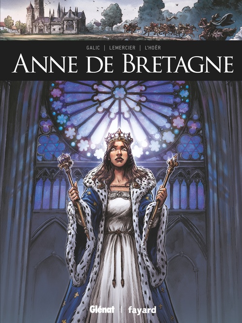 Couverture ebook de Anne de Bretagne, de Gwendal Lemercier