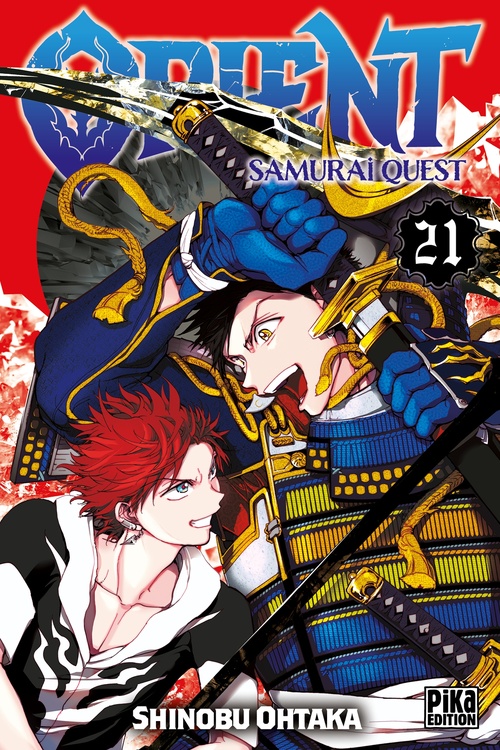 Couverture ebook de Orient - Samurai Quest T21, de Shinobu Ohtaka
