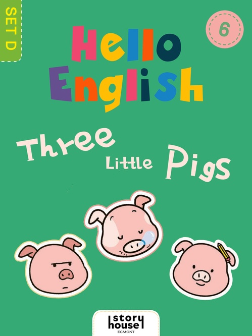 ebook cover of Three Little Pigs, by Ivy Dad (Beijing) Education Technology C