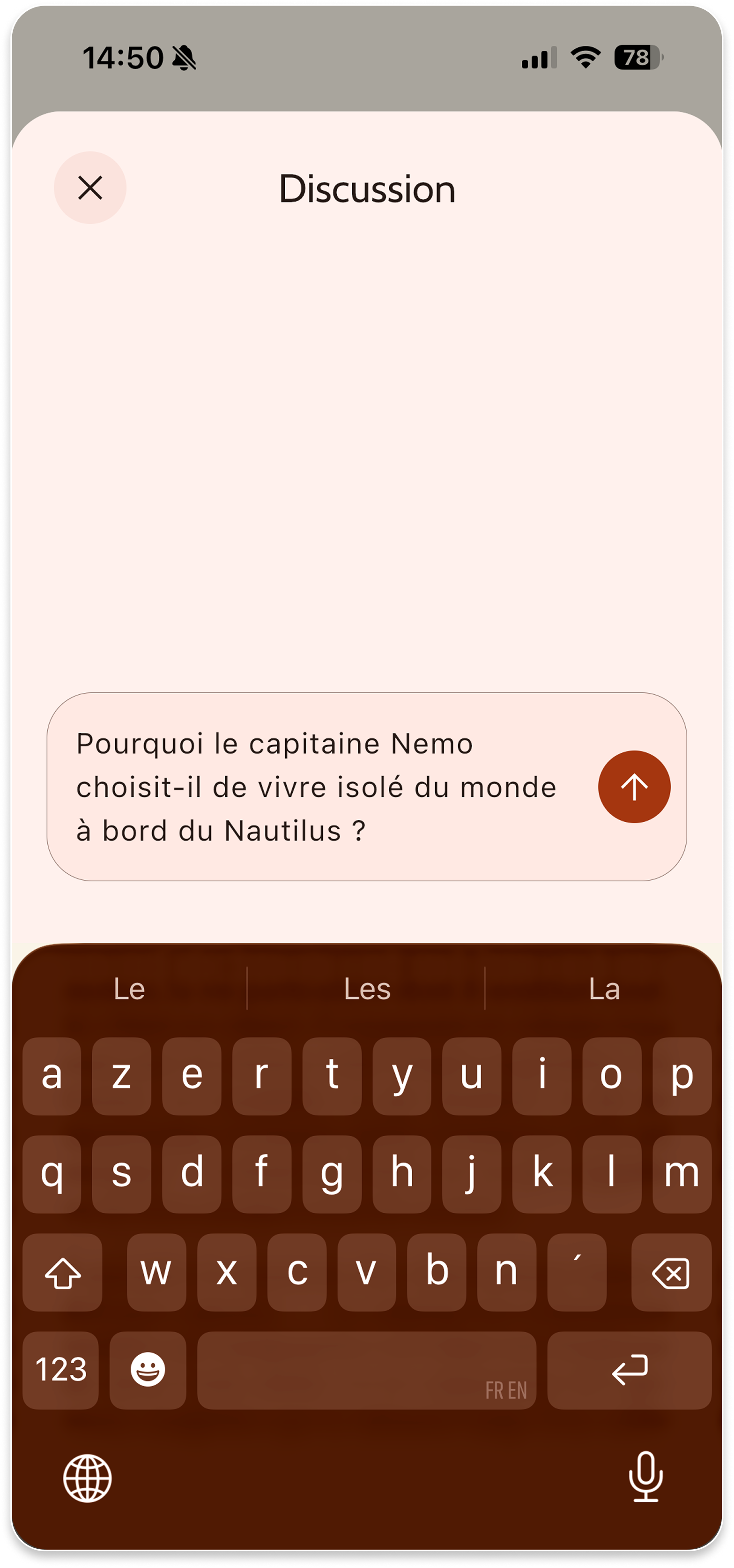 Question posée dans la discussion SmartBook