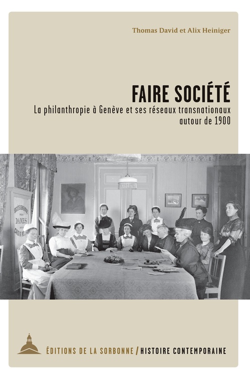 ebook cover of Faire société, by Thomas David, Alix Heiniger