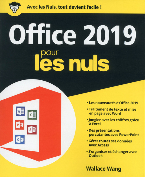 Couverture ebook de Office 2019 pour les Nuls, de Wallace Wang