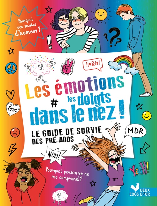 ebook cover of Les émotions les doigts dans le nez, by Béatrice Copper-Royer, Marie Guyot