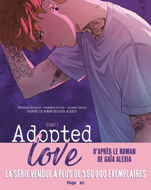ebook cover of Adopted love, by Gaïa Alexia, Véronique Grisseaux, Francesca Follini