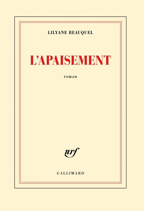 ebook cover of L'apaisement, by Lilyane Beauquel