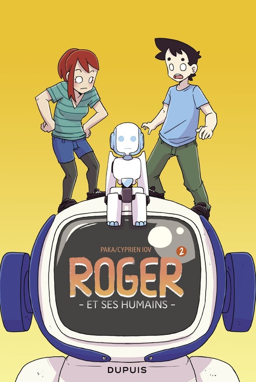 Couverture ebook de Roger et ses humains - Tome 2, de Cyprien Iov, Paka