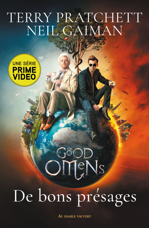 ebook cover of De bons présages, by Neil Gaiman, Terry Pratchett