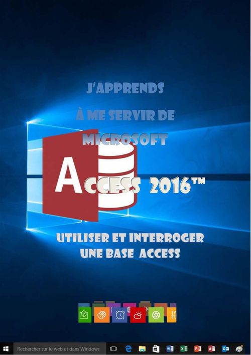 ebook cover of J'apprends à me servir de Access 2016, by Joel Green