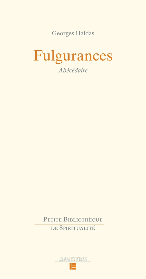 Couverture ebook de Fulgurances, de Georges Haldas