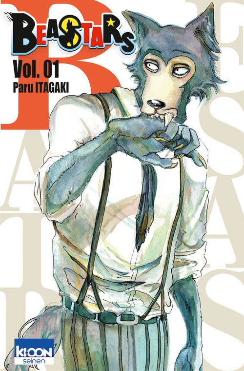 Couverture ebook de Beastars T01, de Paru Itagaki