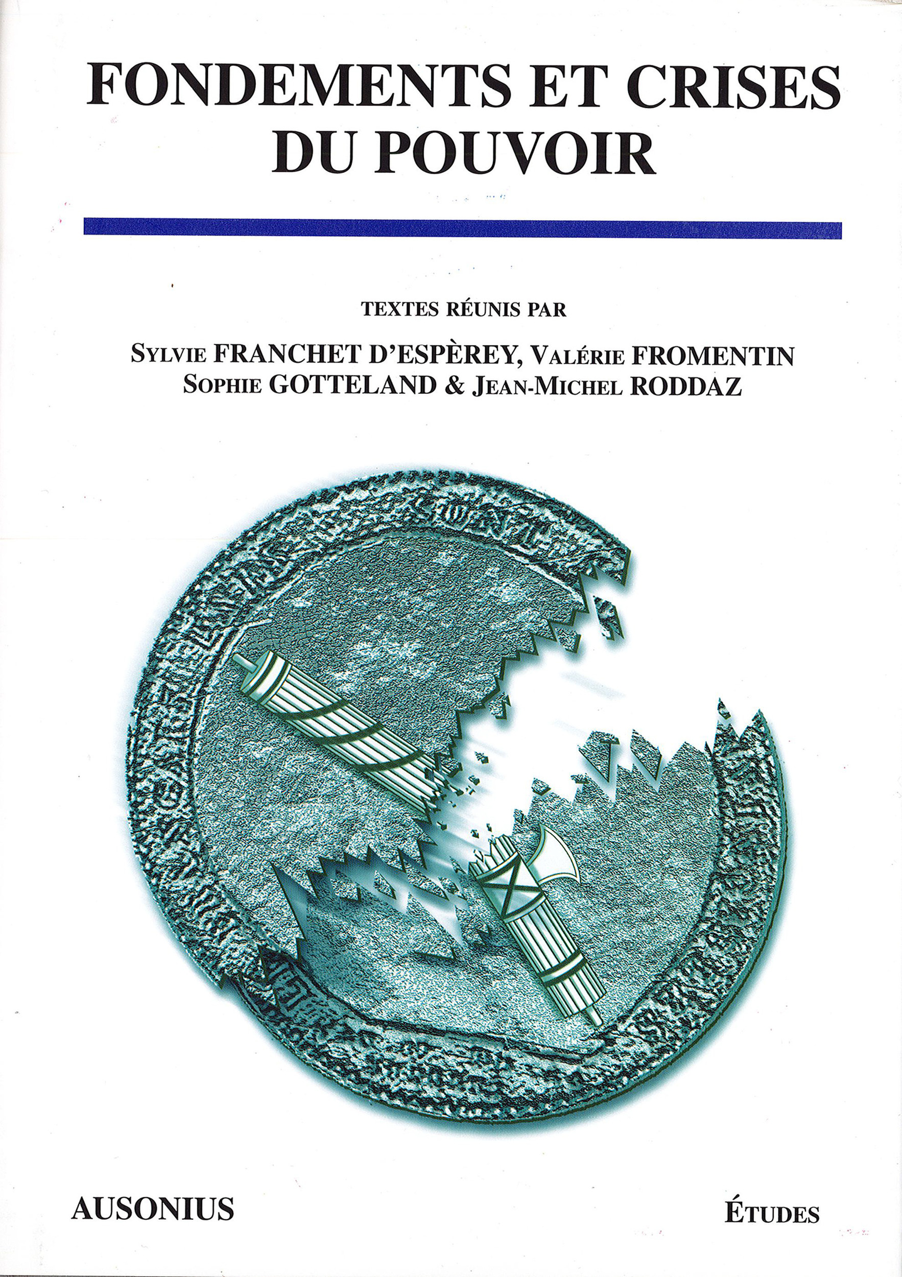 Couverture ebook de Fondements et crises du pouvoir, de Fromentin/Rodda