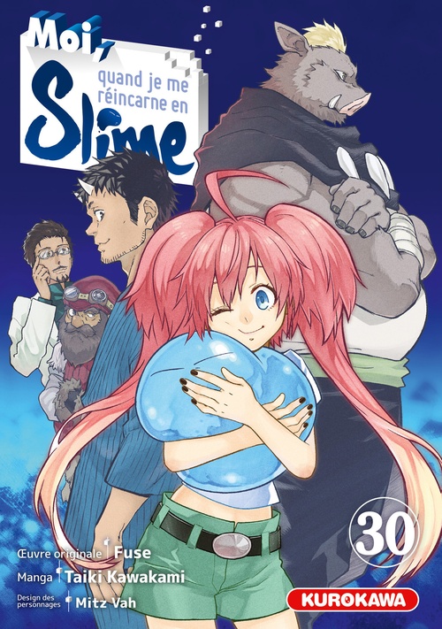 Couverture ebook de Moi, quand je me réincarne en Slime - Tome 30, de Taiki Kawakami, Fuse