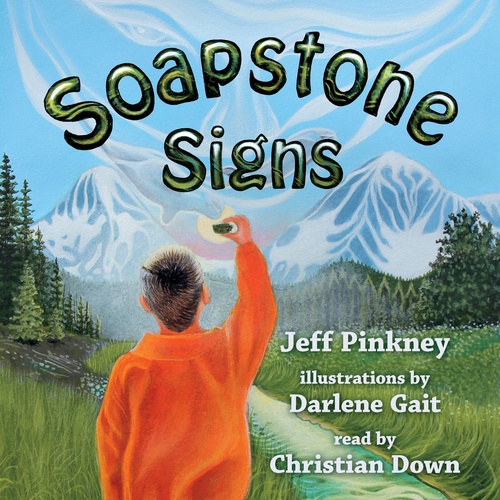 audiobook cover of Soapstone Signs, by Jeff Pinkney