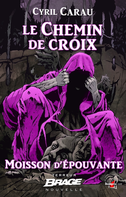 ebook cover of Moisson d'épouvante, T2 : Le Chemin de croix, by Cyril Carau