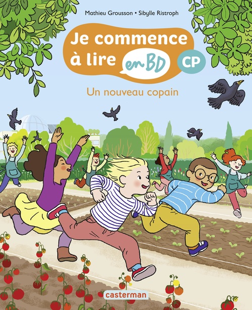 ebook cover of Un nouveau copain, by Mathieu Grousson, Sibylle Ristroph