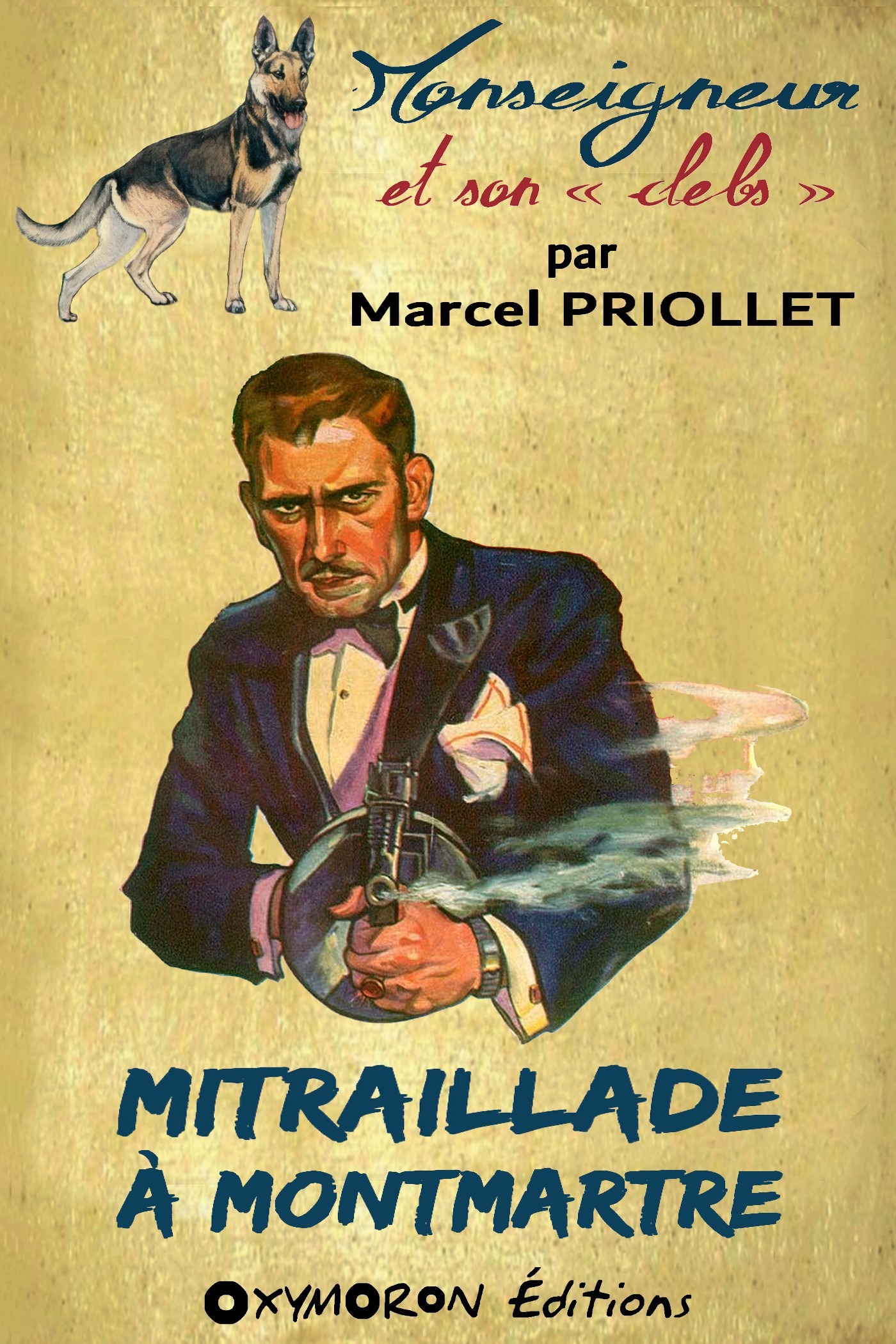 ebook cover of Mitraillade à Montmartre, by Marcel Priollet