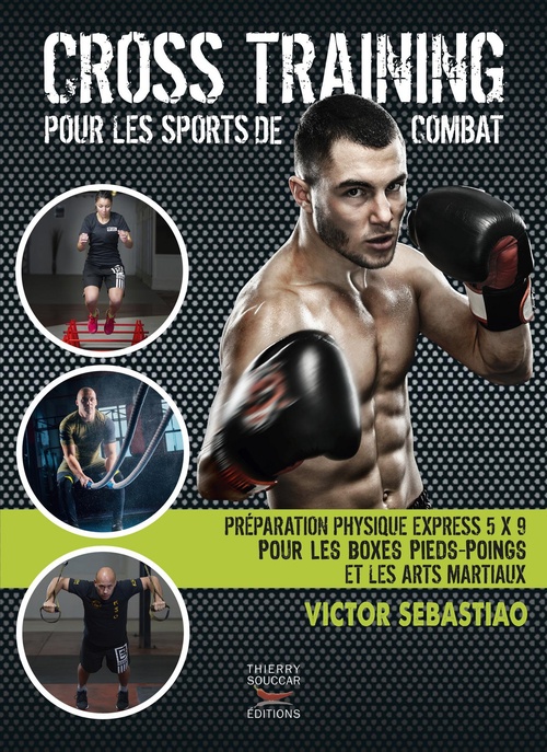 Couverture ebook de Cross training pour les sports de combat, de Victor Sebastiao