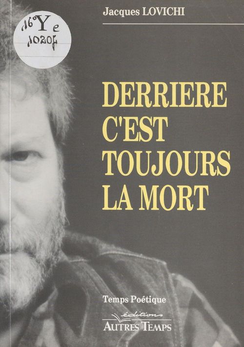 Couverture ebook de Derrière, c'est toujours la mort, de Jacques Lovichi