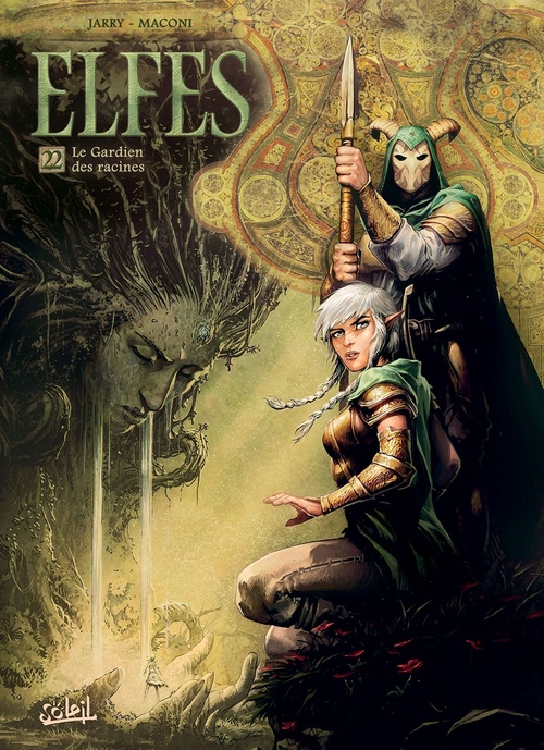 Couverture ebook de Elfes T22 - Le Gardien des racines, de Nicolas Jarry