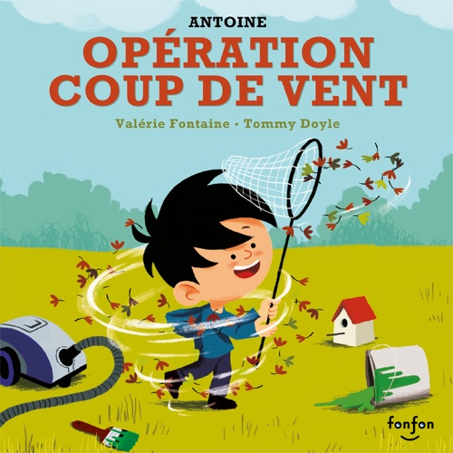 audiobook cover of Opération coup de vent, by Valérie Fontaine