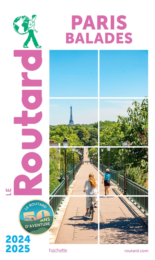 Couverture ebook de Guide du Routard Paris balades 2024/25, de Collectif