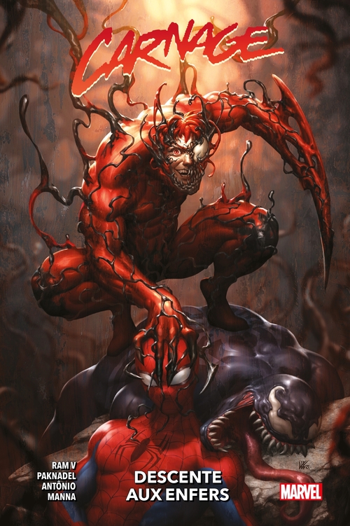 Couverture ebook de Carnage (2022) T02, de Ram V, Alex Paknadel