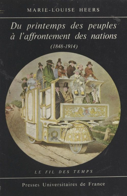 Couverture ebook de Du printemps des peuples à l'affrontement des nations, de Marie-Louise Heers