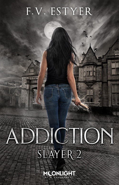 ebook cover of Addiction, by F.V. Estyer