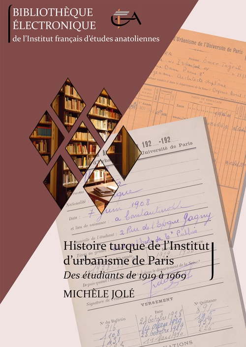 Couverture ebook de Histoire turque de l´Institut d´urbanisme de Paris, de Michele Jole