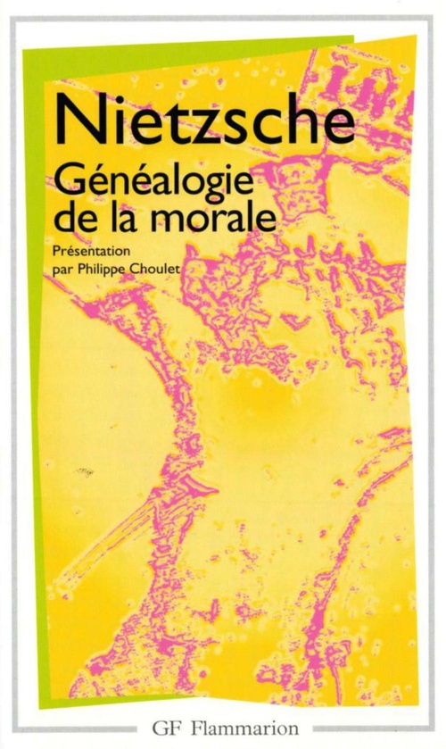 ebook cover of Généalogie de la morale, by Friedrich Nietzsche
