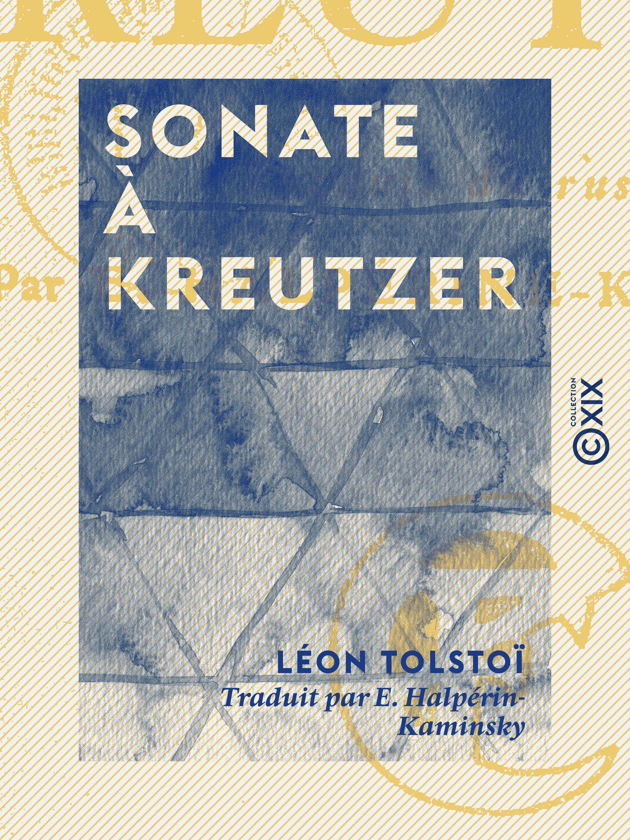 Couverture ebook de Sonate à Kreutzer, de Leon Tolstoi
