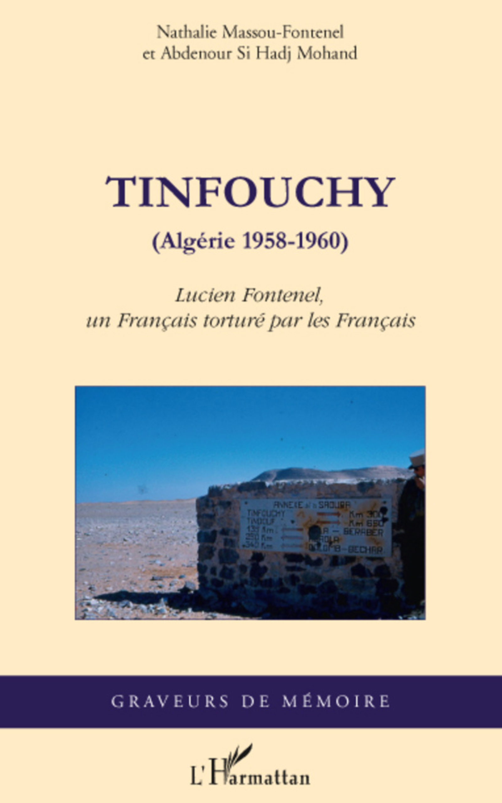 ebook cover of Tinfouchy, by Nathalie Massou-fontenel, Abdenour si hadj Mohand