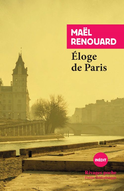 Couverture ebook de Éloge de Paris, de Maël Renouard