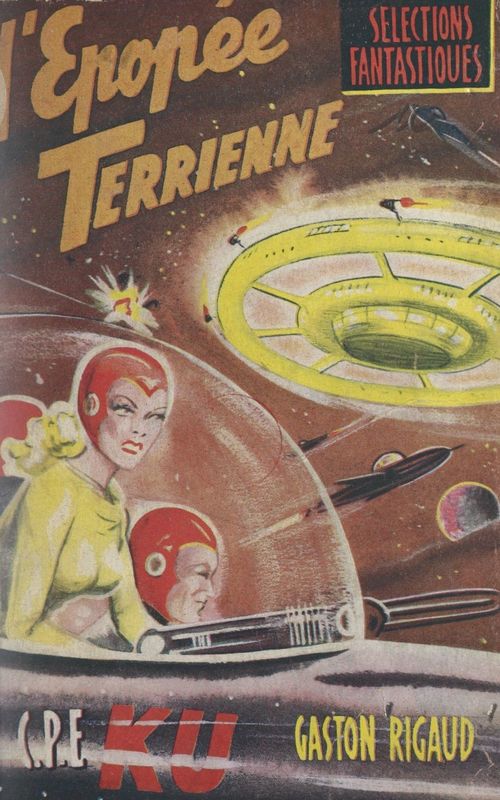 Couverture ebook de L'épopée terrienne, de Gaston Rigaud
