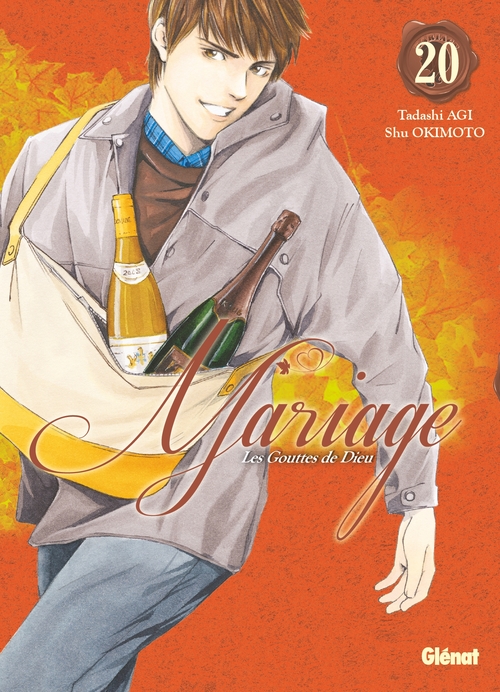 Couverture ebook de Les Gouttes de Dieu - Mariage - Tome 20, de Tadashi Agi, Shu Okimoto